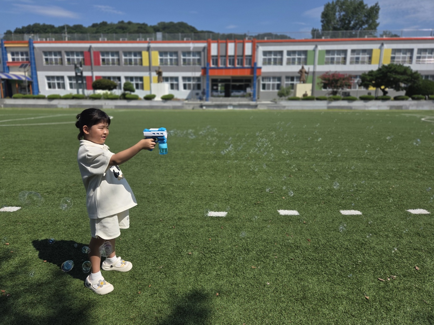 (8.18.) 유치원동생들과 비누방울 놀이를 해요~