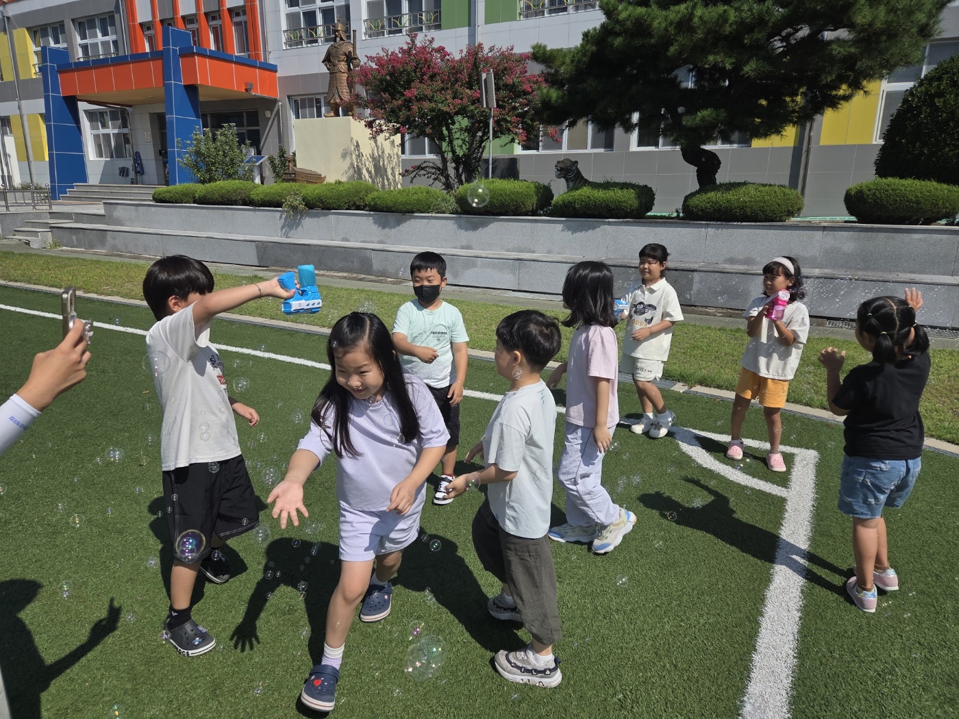 (8.18.) 유치원동생들과 비누방울 놀이를 해요~3탄